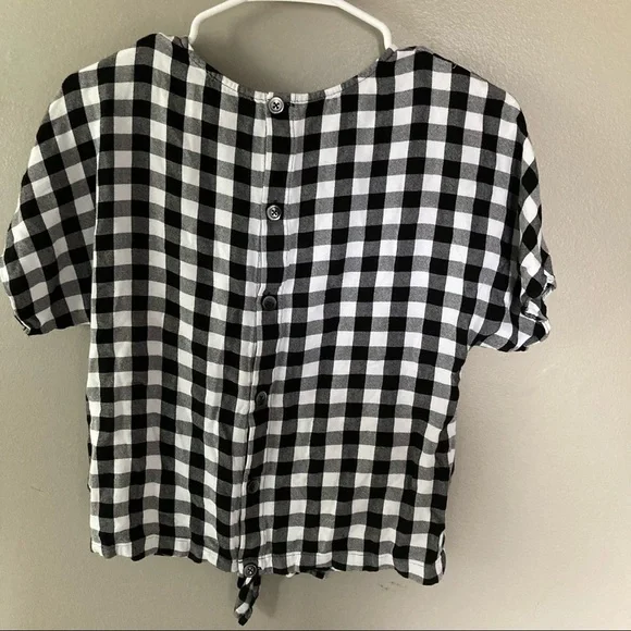 Madewell Buffalo Check Top - Picture 3 of 3